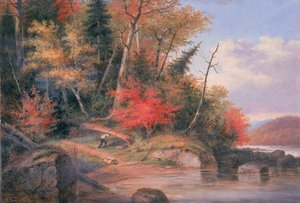 不明な画像 作： Cornelius Krieghoff