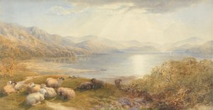 Cena no Mawddach, perto de Barmouth 作： Cornelius Pearson