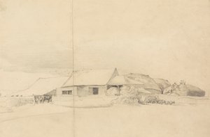 Farm Buildings with Stack Makers   1437060   ja       japanese Successfully Translated  Original: Angel Translat: Angel 1460707 ja japanese Successfully Translated Original: Untitled, c.1931/32 (pen & ink over graphite pencil) Translat: Untitled, c.1931/32 作： Cornelius Varley