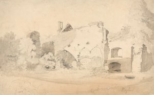 ラグラン城 作： Cornelius Varley