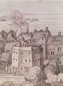 グローブ座、彫刻の詳細 作： Cornelius de Visscher