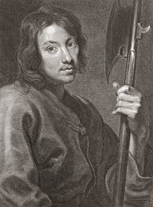 聖マシューまたは使徒マシュー。 肖像画。 作： Cornelius van Caukercken