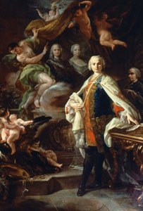 イタリアの去勢者カルロ・ファリネッリ（Carlo Broschi, dit; 1705 - 1782）は、スペインのフィリップ2世の宮廷で、カラトラヴァ勲章の白衣を着ていた。Corrado Giaquinto (1703-1766)による絵画、ボローニャのCivico Museo Bibliografico Musicale。
