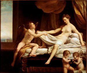 アントニオ・アレグリによるダナエ絵画、イル・コレッジョと呼ばれる 作： Correggio