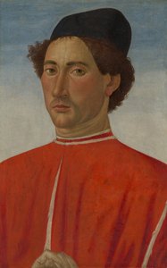 男の肖像、ca。 1481-1482。 作： Cosimo Rosselli