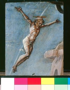 キリストは十字架につけられました 作： Cosimo Tura