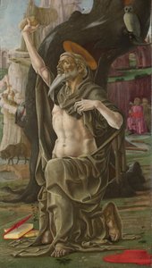 聖ヒエロニムス、1470年頃 作： Cosimo Tura