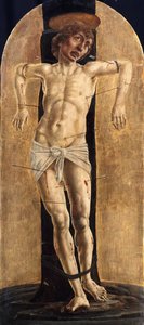 聖セバスチャン、1484年頃 作： Cosimo Tura
