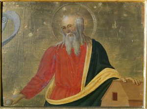 祭壇画のノア・プレデラのパネル。 作： Cosimo di Lorenzo Rosselli