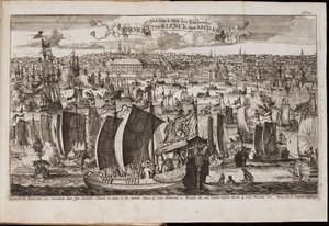 アルハンゲリスクFrom：歴史的なバーハエル、またはボヤジーの説明、1677 作： Coyet