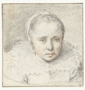 若い女性の肖像画