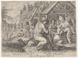 良い結婚 作： Crispijn van de Passe (II)