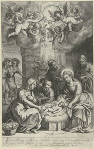 羊飼いの礼拝 作： Crispijn van den Queborn