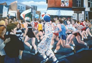 ロンドンマラソン、1996 作： Cristiana Angelini