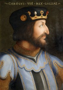 シャルル8世（1470～1498年）の肖像 作： クリストファーノ デル アルティッシモ