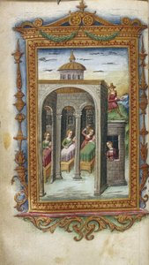 夫を殺害したダナウスの娘たち。刑務所のHypermnestra、HeroidesによるOvid、1485-1499 作： Cristoforo Majorana