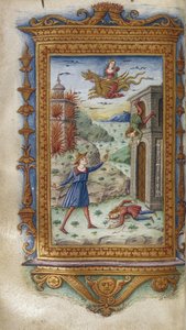 メデアの息子の死ヒロイデスのためのイラストレーションOvid作、1485-1499