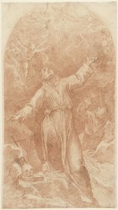 アッシジのフランシスコの汚名 作： Cristoforo Pomarancio