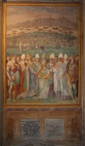 教皇の司教と国王が殉教した聖人を称える 作： Cristoforo & Tempesta Antonio (1555 1630) Roncalli