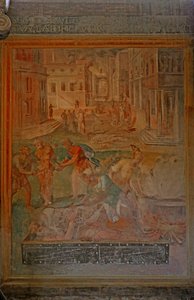 様々な聖人の殉教と切断 作： Cristoforo and Tempesta, Antonio Roncalli
