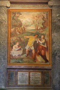 聖ルーシーの殉教と他の聖徒の聖ユーフェミア 作： Cristoforo and Tempesta, Antonio Roncalli