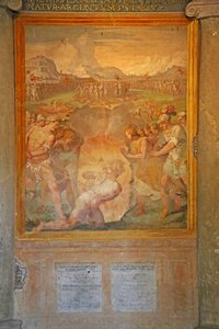 数多くの聖徒の殉教 作： Cristoforo and Tempesta, Antonio Roncalli