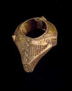 ブライダルブレスレット（gelang gadang podang）、19世紀後半から20世紀初頭（フィリグリーと造粒のハンマーゴールド）