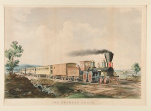 急行列車 作： Currier and Ives