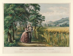人生の四季：青春 作： Currier and Ives