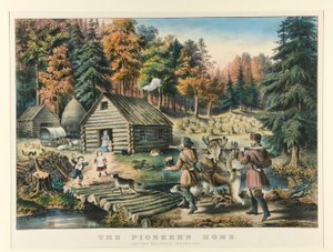 パイオニア 作： Currier and Ives