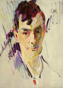 画家オットー・ミュラーの肖像、1914年頃