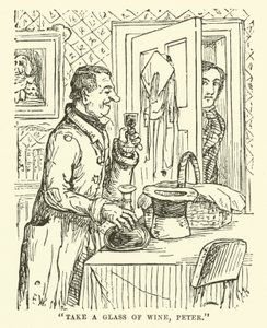 リトル氏バウンサーと彼の友人の緑豊かな緑のイラスト 作： Cuthbert Bradley