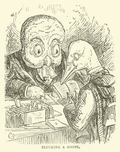 リトル氏バウンサーと彼の友人の緑豊かな緑のイラスト 作： Cuthbert Bradley