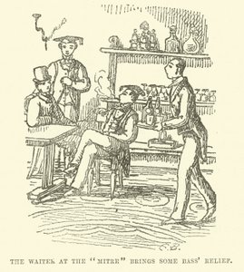 リトル氏バウンサーと彼の友人の緑豊かな緑のイラスト 作： Cuthbert Bradley