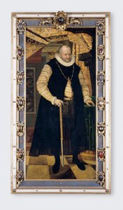 ザクセン選帝侯アウグストゥス 1 世 (1526-1586) の肖像 - Cyriacus Roeder (Rheder) 作 (1560-1598 年頃)、キャンバスに油彩 作： Cyriacus (c.1560 1598) Roder