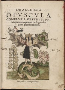 De Alchimia opvscvla complvra vetervm philosophorum、1550 作： Cyriacus Jacob