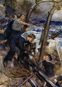 ブルドッグが沈没した戦艦からどのように救われたか