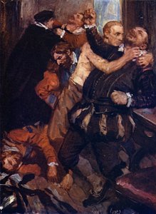 すぐにラウルはドン・イグナシオスの喉にいた 作： Cyrus Cuneo