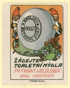 Frantisek Holoubek Violetイングリッシュバスソープ 作： Czech School