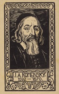 John Amos Comenius（1592-1670）、チェコ語教師、教育者、作家
