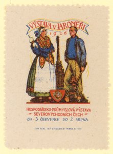 北東ボヘミア経済産業展、ヤロマー、チェコスロバキア、1926 作： Czech School
