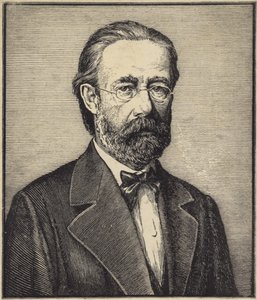 Bedrich Smetanaの肖像 作： Czech School