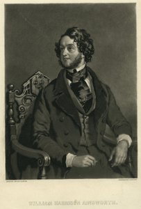 ウィリアム・ハリソン・エインズワース、1841年頃（メゾチント） 作： D McClise