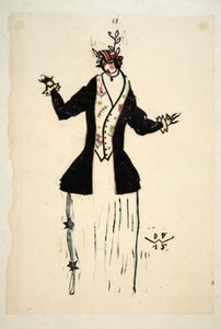 ジャケットとチョッキのデザイン、プレート2、ブック4、パブ「Wiener Werkstatte Mode 191415」のイラスト。エドゥアルドコスマック、ウィーン、1914年〜1915年（手描きのリノカット）