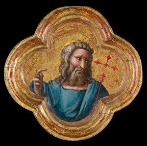洗礼者聖ヨハネ、137077（パネル上のテンペラ） 作： Dalmasio di Jacopo Scannabecchi Dalmasio di Jacopo Scannabecchi