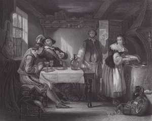 ペンナフローのジル・ブラス(彫刻) 作： Daniel (after) Maclise