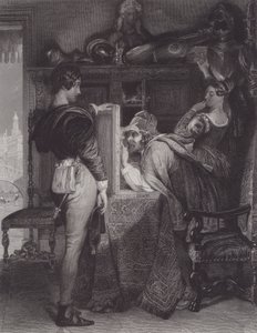 サルバトール・ローザ（彫刻 作： Daniel (after) Maclise