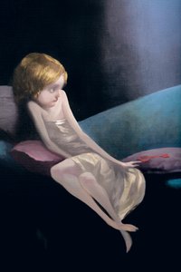 若い花嫁と死んだ妻、詳細、チャールズペロー（1628-1703）による青ひげ 作： Daniel Cacouault