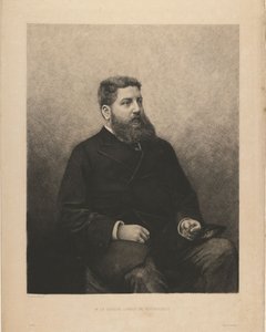 James-Edouard de Rothschild 1844-1881、1870 年代の肖像 作： Daniel Charles Marie Mordant