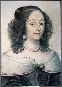 「女性の肖像」、1640年。 作： Daniel Dumonstier